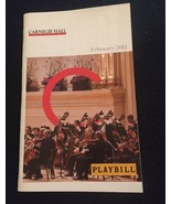 Carnegie Hall Playbill 2/23/2011 HANDEL ISRAEL IN EGYPT MUSICA SACRE WIT... - $17.70 CAD