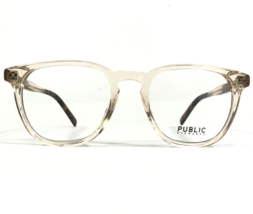 Public Eyeworks Brille Rahmen CHARLOTTE-C03 Pink Klar Quadratisch 48-19-145 - £39.89 GBP