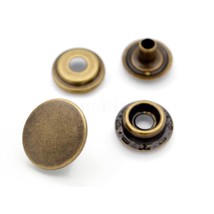 Snap Fasteners Color Plated Solid Brass Snaps Heavy Duty Press Stud Popp... - £15.72 GBP
