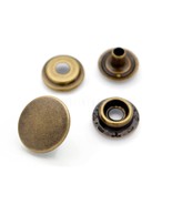 Snap Fasteners Color Plated Solid Brass Snaps Heavy Duty Press Stud Popp... - £15.84 GBP
