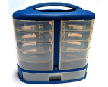 Compact 11-Drawer Storage Organizer - Blue - £32.16 GBP