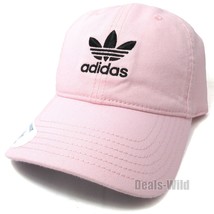 Adidas Pink Women's Originals Strapback Cotton Baseball Cap Adjustable One Size - £23.07 GBP
