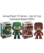 Arrow/Flash TV Series - Set of 2-pc Individual Boxed POPs! by Funko - €54,81 EUR