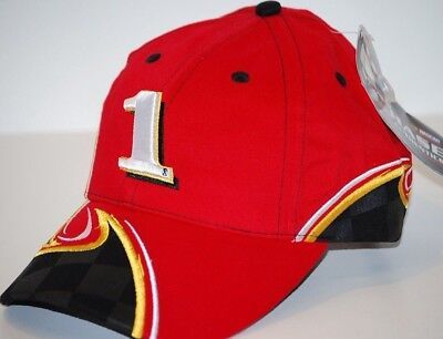  Bass Pro Shops Martin Truex Jr. #1 NASCAR Adjustable Racing Cap Hat - $17.45