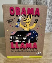 Obama Llama Party Game ~ Can You Find The Rhyme In Time ~ By Big Potato. B13 - £10.65 GBP