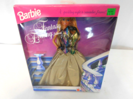 Barbie Fantasy Evening Fashions  #13023  Gold Gown 1994 Vintage Mattel  NIB  - $18.81