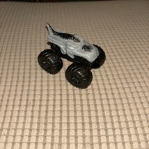 Hot Wheels Monster Trucks Gray Mega Wrex Vehicle - (2016 Mattel) - $9.90
