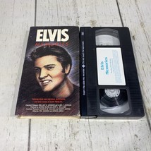 Vintage 1986 Elvis Presley Memories VHS Tape Keepsake King Salute Home Movies - £2.12 GBP