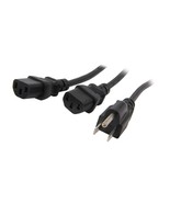 6FT UNIVERSAL Y COMPUTER POWER - $7.87