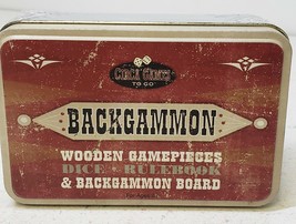 CIRCA GAMES TO GO Backgammon Travel Game (SEALED IN A TIN) NEW - $13.84