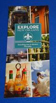 BRAND NEW SENSATIONAL EXPLORE NEW ORLEANS BROCHURE GREAT REFERENCE MAP A... - £3.18 GBP