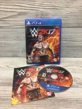 WWE 2K17 (Sony PlayStation 4, 2016) PS4 Wrestling Game Brock Lesnar Excellent - £10.85 GBP