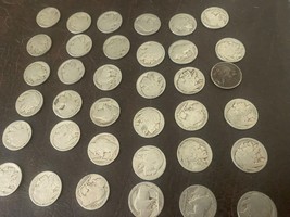 Lot of 38 Buffalo / Indian Head Dateless Nickles Nickel Coins Same Day Shipping - £26.11 GBP