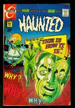 Haunted #5 1972- Charlton Horror Comics- Steve Ditko- FAIR - £15.87 GBP