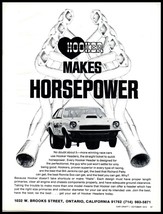 1972 Magazine Print Ad - HOOKER HEADERS Richard Petty Bill Jenkins Ronnie Sox A7 - £6.18 GBP