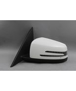 Left Driver Side White Door Mirror 204 Type Power 12-14 MERCEDES C250 OEM #44102 - $247.49