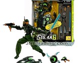 Yr 2005 Sigma 6 GI JOE 8&quot; Figure Jungle Commando SNAKE EYES with Weapons... - $84.99