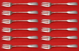 Old English Tipt By Gorham Sterling Silver Cocktail Fork Set 12 pieces 5 1/4" - $1,152.70 CAD