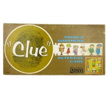 Vtg 1963 Clue Detective Game by Parker Brothers - £14.90 GBP