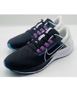 NEW Nike Air Zoom Pegasus 38 Black Silver White CW7356-003 Men&#39;s Size 13 - $1,856.81 MXN