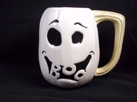 BOO Halloween pumpkin coffee mug - £11.92 GBP