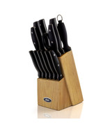 MEGA-69529.14 Oster Granger 14 Piece Stainless Steel Cutlery Set with Black H... - $88.66