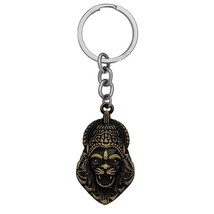 God Vishnu avatar Narasimha Lion Head Keyring Car Bike Home Office - £13.21 GBP