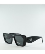 PRADA PR08YS 1AB5S0 Black/Grey 51-18-145 Sunglasses New Authentic - $5,848.37 MXN