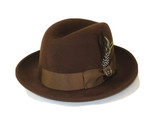 Men Bruno Capelo Hat Australian Wool Crushable Center Crease CHICAGO CH3... - $85.00