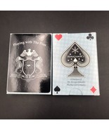 Lot of Two (2) Monogrammatiks &quot;Playing With the Pros&quot; Black Playing Cards - $9.49