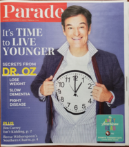 Dr. Oz, Jim Carrey, Reese Withersopoon @ PARADE Las Vegas Mag Sept 2018 - £2.32 GBP