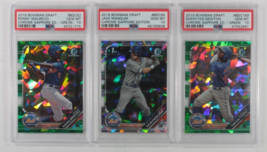 Lotto 3 PSA 10 2019 Bowman Chrome Schizzi Sapphire Edizione Mangum, Mauricio, - $128.70