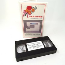 New Home Memory Craft 8000 Embroidery Owner&#39;s Instructional Video VHS + Projects - £3.92 GBP