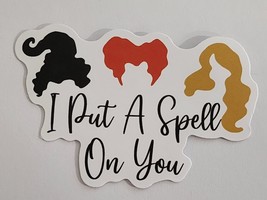 I Put a Spell on You Super Cool Halloween Theme Sticker Decal Embellishment Fun - £1.83 GBP