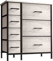 Sorbus Dresser With 7 Faux Wood Drawers - Storage Unit Organizer Chest For - £82.86 GBP