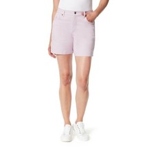 Gloria Vanderbilt Womens Amanda Shorts Size 14 Color Lavender Kiss - £27.18 GBP