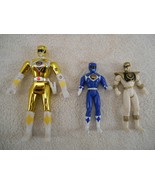 VINTAGE 1995 MIGHTY MORPHIN POWER RANGERS (LOT OF 3) - $9.79