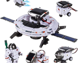 STEM Projects Science Toys for Kids Ages 8-12, 6-In-1 Space Solar Robot ... - $22.02