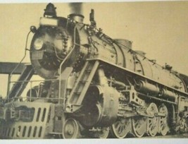Grand Trunk Western No. 6328 Railroad Card Locomotive Steam Train 4-8-4 Type #36 - £11.30 GBP
