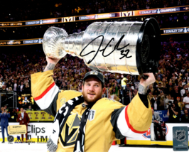 Jonathan Quick Autographed Vegas Golden Knights 8x10 Photo COA IGM Stanley Cup - £54.19 GBP