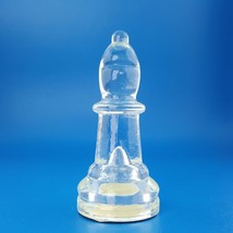 Fifth Avenue Ltd. Chess Bishop Clear Crystal Glass Replacement Game Piece 326224 - £2.36 GBP