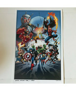 Disney California Adventure Marvel 14&quot; x 8.5&quot; Poster Passholder Exclusive - $335.52 MXN