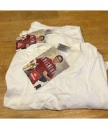 Hanes 2XL White Crew Neck T-Shirts 2-Pack Vintage New with Tags - €17,04 EUR