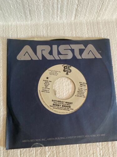 Soul 45 Bobby Broom Marcus Miller Saturday Night On Arista Mono NM - $9.89