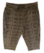 Athleta Black and White Striped Drawstring Waist Cropped Pants Size 22 - €32,52 EUR