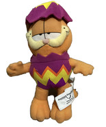 Garfield Easter Egg Plush Doll Window Cling Suction Cup Stuffed Animal 8... - $8.86