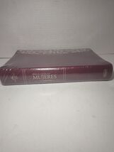 Biblia Reina Valera 1960 de Estudio para Mujeres. Símil piel, vino tint ... - $39.58