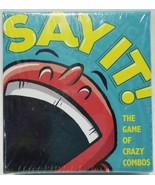 Say It! Creative Hilarious Fast-Thinking Shout-It-Out Party Game Gamewright - $16.86 CAD