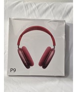 Red New P9 Pro Max Wireless Headphones With Microphone Headset - $614.93 MXN