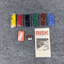 VTG  1975 Parker Brothers RISK Game Replacement Pieces Parts Armies Dice Cards - £14.34 GBP